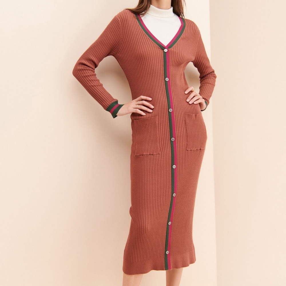 Current Air body con sweater dress.